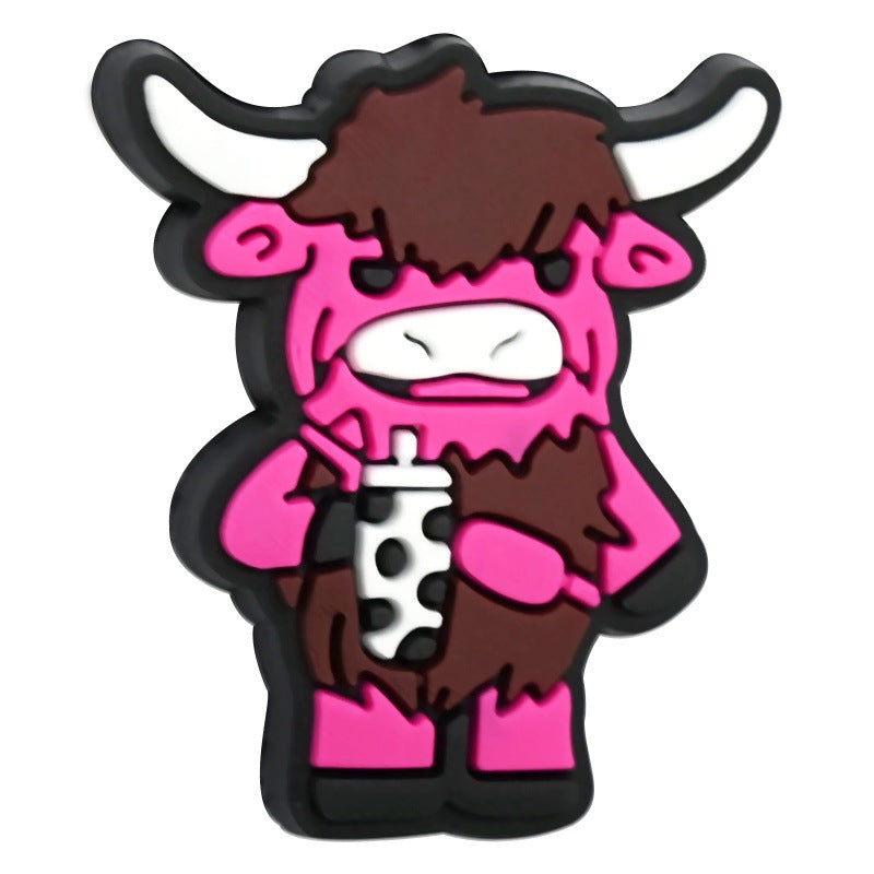 Wholesale   Random 100pcs/pack  Denim series soft rubber ballpoint pen beads